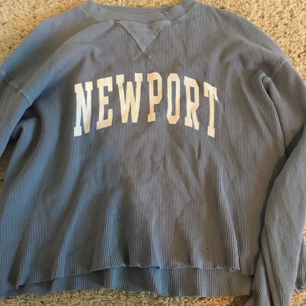 Brandy Melville Newport Waffle knot Jumper